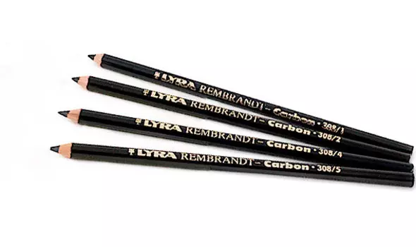 Карандаш угольный Lyra черный