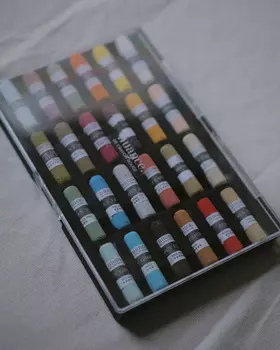 Кейс для пастели nuance., 24 ячейки