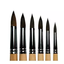 Кисть белка №2 круглая ЦТИ "Profi" длинная ручка