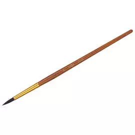 Кисть белка №4 круглая Гамма короткая ручка