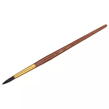 Кисть белка №6 круглая Гамма короткая ручка