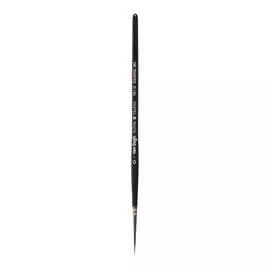 Кисть белка микс №0 круглая "VanGogh 181" короткая ручка