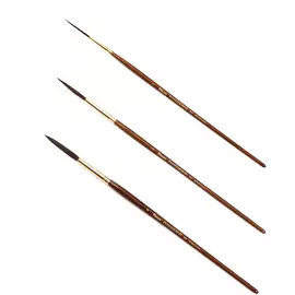 Кисть белка микс лайнер Pinax "Poseidon 822" короткая ручка