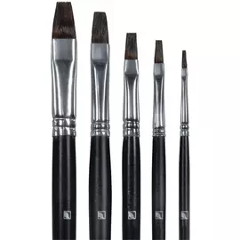 Кисть белка плоская Альбатрос "Мастер"