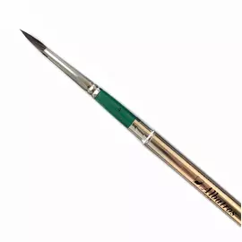 Кисть имитация белки №4 круглая Альбатрос, в футляре