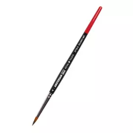 Кисть имитация колонка №4 круглая укороченная Talens "Amsterdam 371S" короткая ручка
