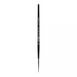 Кисть колонок №1,2 круглая "VanGogh 131" короткая ручка