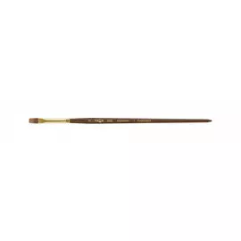 Кисть колонок №2 плоская Гамма "Классика"