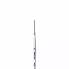 Кисть колонок №4/0 круглая Альбатрос "Баргузин" для миниатюры, короткая ручка