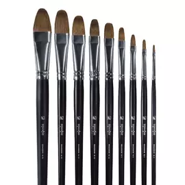 Кисть колонок овальная Альбатрос "Профи"