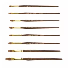 Кисть колонок овальная Гамма "Классика"