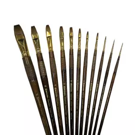 Кисть колонок плоская Escoda "Grafilo 2920" Tajmyr