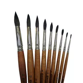 Кисть пони круглая Escoda "Artesana 1004"