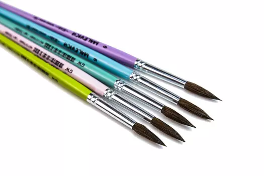 Кисть пони микс круглая Малевичъ "KIDS"