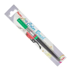 Кисть с краской Pentel "Colour Brush" Зеленый