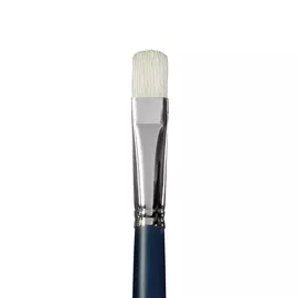 Кисть щетина №14 овальная Альбатрос "Байкал" длинная ручка