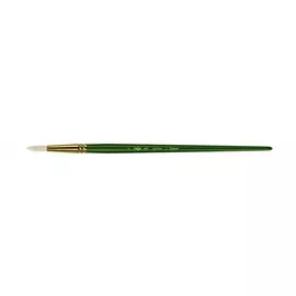 Кисть щетина №7 круглая Гамма "Пейзаж" длинная ручка