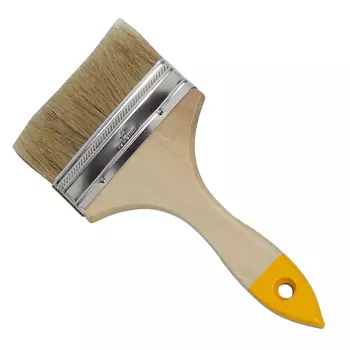 Кисть щетина флейц 100 мм ЦТИ короткая ручка