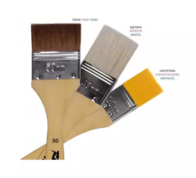 Кисть щетина флейц "Hana" №120