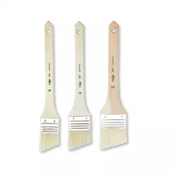 Кисть щетина флейц, скошенная Гамма