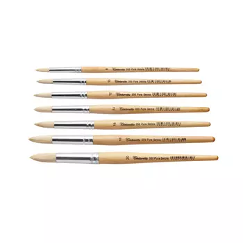 Кисть щетина круглая "Tintoretto" на короткой ручке