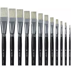 Кисть щетина плоская Альбатрос "Профи"