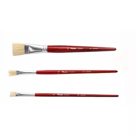 Кисть щетина плоская Pinax "Creative 154" короткая ручка