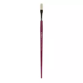 Кисть синтетика №10 овальная Альбатрос "Имитация щетины"