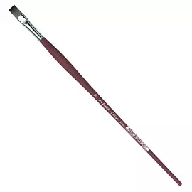 Кисть синтетика №10 плоская Da Vinci "College" 8740 длинная ручка