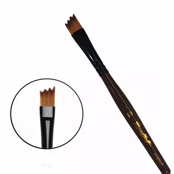 Кисть синтетика №10 "рельеф" Roubloff "02RB" короткая ручка