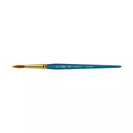 Кисть синтетика №12 круглая Гамма "Галерея" короткая ручка