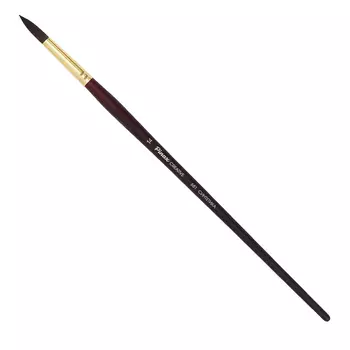 Кисть синтетика №14 круглая Pinax "Creative 681" жесткая, длинная ручка