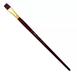 Кисть синтетика №14 плоская Pinax "Creative 684" жесткая, длинная ручка