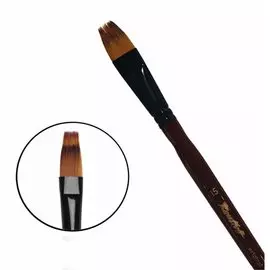 Кисть синтетика №15 "гребешок" Roubloff "07RB" короткая ручка