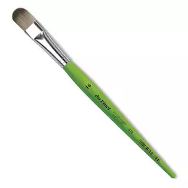 Кисть синтетика №16 овальная Da Vinci 375 короткая ручка