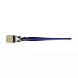 Кисть синтетика №16 плоская Гамма "Манеж" длинная ручка