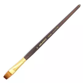 Кисть синтетика №16 плоская Малевичъ "Клод"