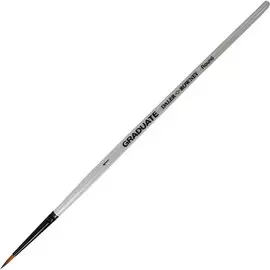 Кисть синтетика №1 круглая Daler-Rowney "GRADUATE" короткая ручка