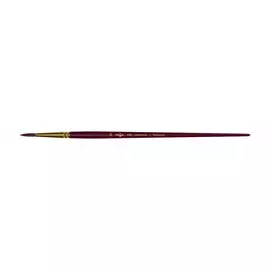 Кисть синтетика №22 круглая Гамма "Вернисаж" длинная ручка