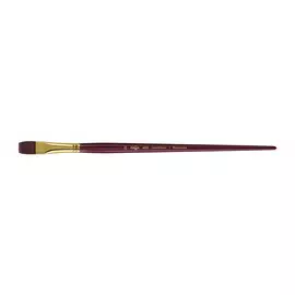 Кисть синтетика №22 плоская Гамма "Вернисаж" длинная ручка