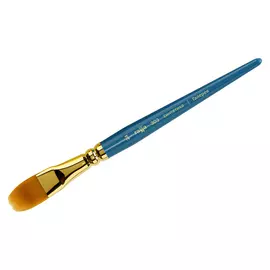 Кисть синтетика №24 овальная Гамма "Галерея" короткая ручка