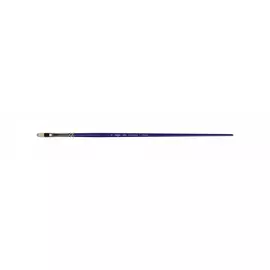 Кисть синтетика №2 овальная Гамма "Манеж" длинная ручка