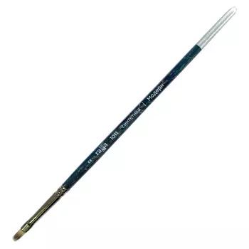 Кисть синтетика №2 плоская Гамма "Модерн" короткая ручка