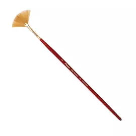 Кисть синтетика №2 веерная Pinax "Oro Rosso 753" короткая ручка
