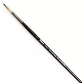 Кисть синтетика №4 круглая Pinax "HI-TECH Balanced Quilll 914" короткая ручка