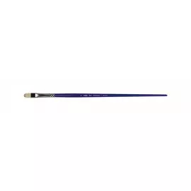 Кисть синтетика №4 овальная Гамма "Манеж" длинная ручка