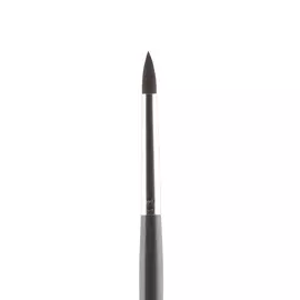 Кисть синтетика №5 круглая Альбатрос "Имитации белки" укороченная