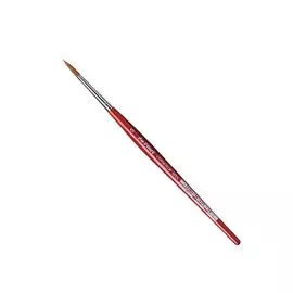 Кисть синтетика №5 круглая Da Vinci "Cosmotop Spin" 5580 короткая ручка