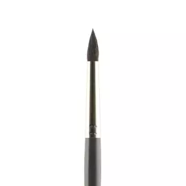 Кисть синтетика №6 круглая Альбатрос "Имитации белки" укороченная