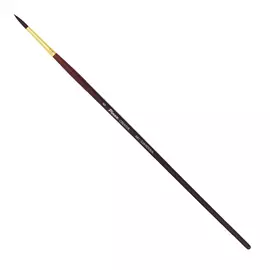 Кисть синтетика №6 круглая Pinax "Creative 681" жесткая, длинная ручка